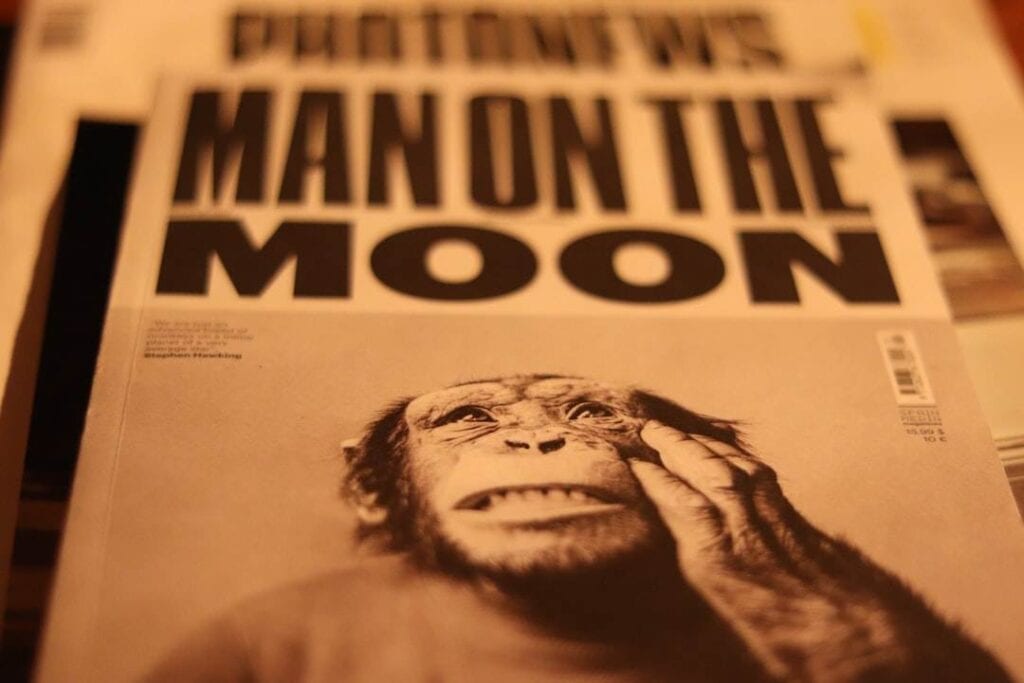 Man on the moon