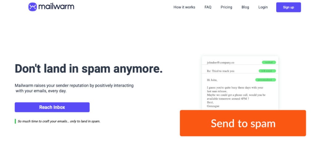 Mailwarm