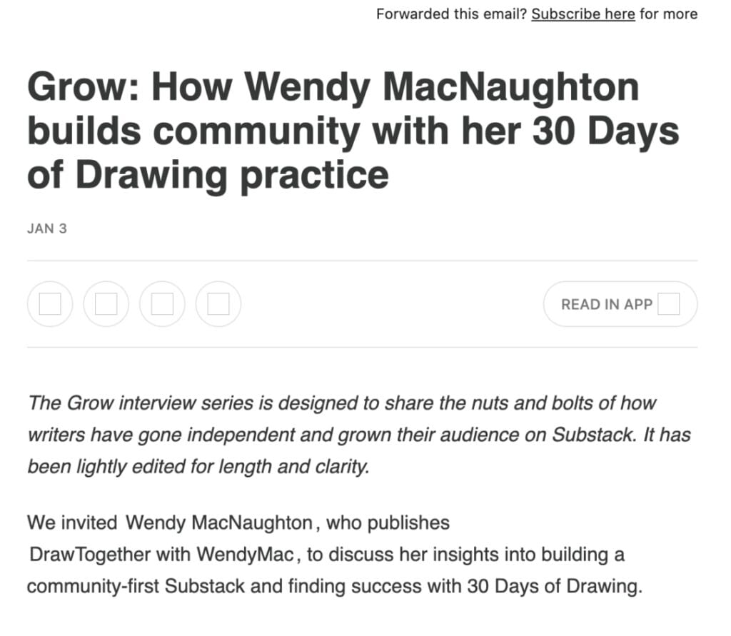 Example of not segmenting customers for email marketing