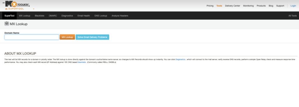 MxToolbox