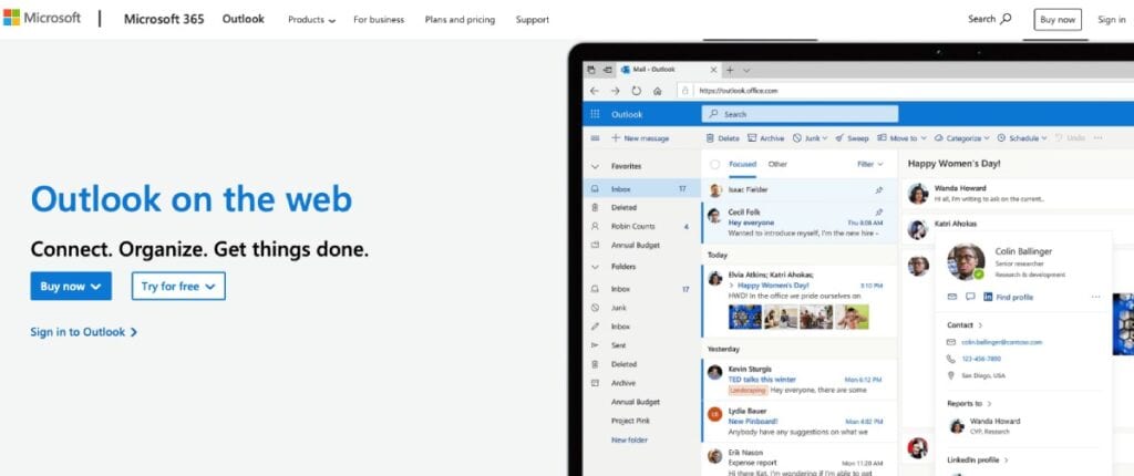 Outlook Web