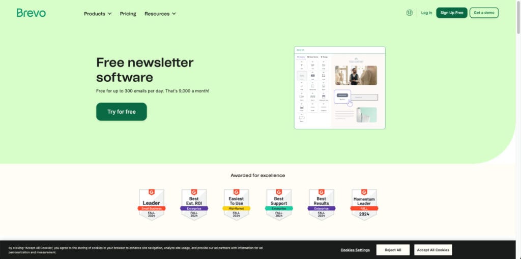 Brevo newsletter tool