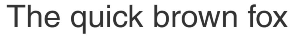 Helvetica font for email
