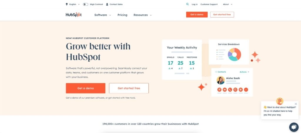 Hubspot Marketing Hub alternative to Constant Contact