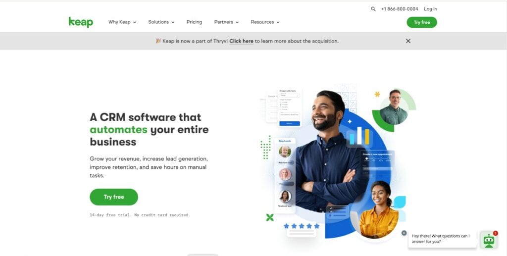Keap email marketing - GHL alternative