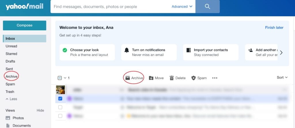 Yahoo Mail Archive