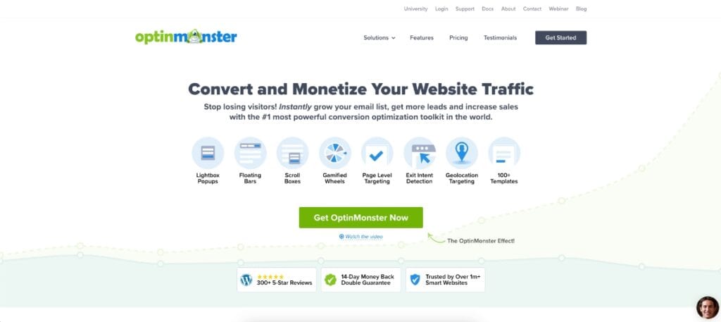 OptinMonster homepage