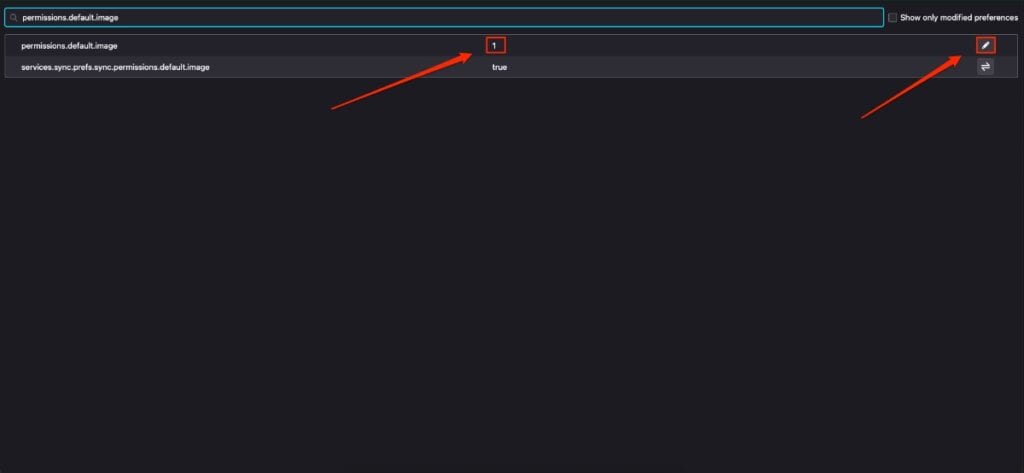 Unblock Images on Firefox
