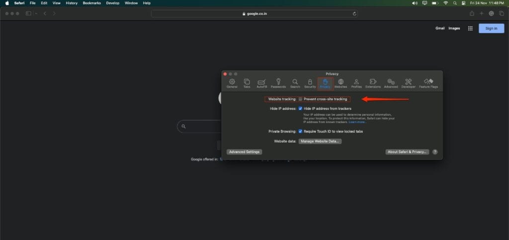 Unblock Images on Safari