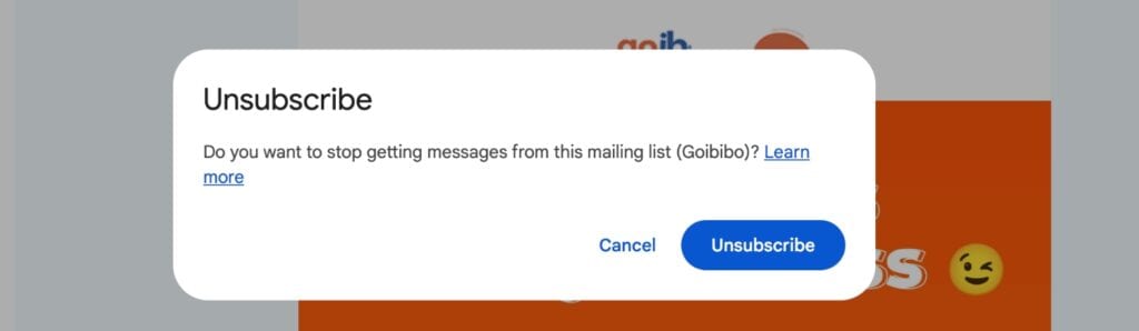 opt-out permission example