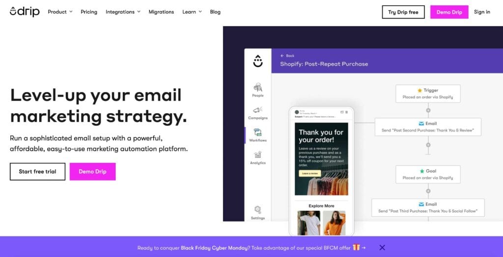 Drip Homepage