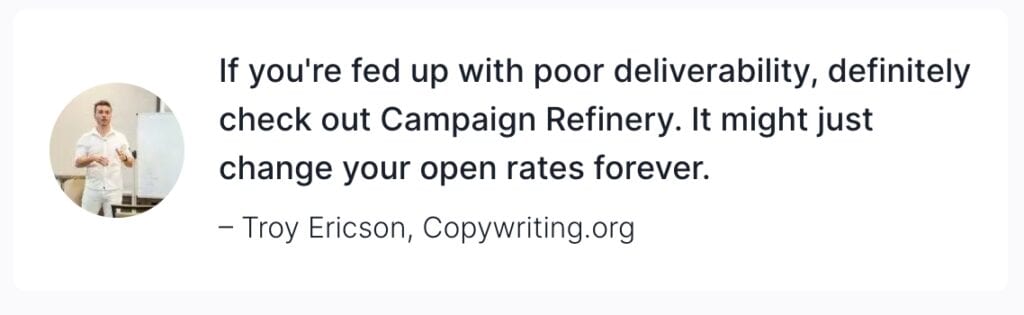 Troy Ericson Campaign Refinery Client Testimonial