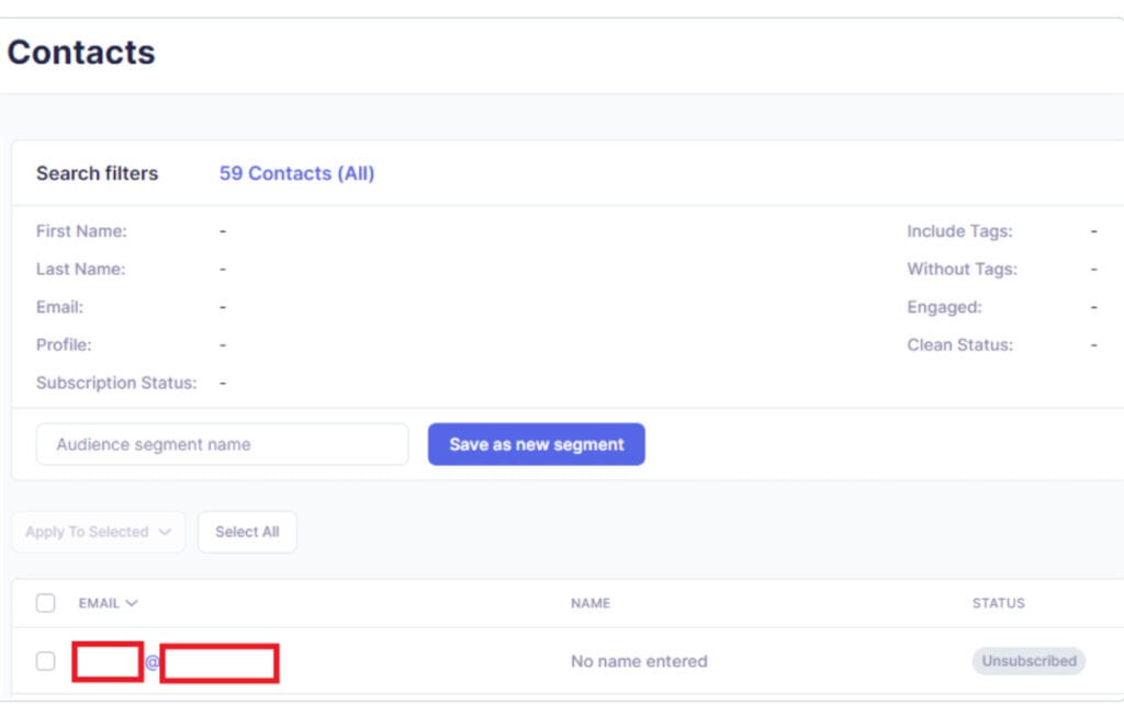 bounce rate analytics example