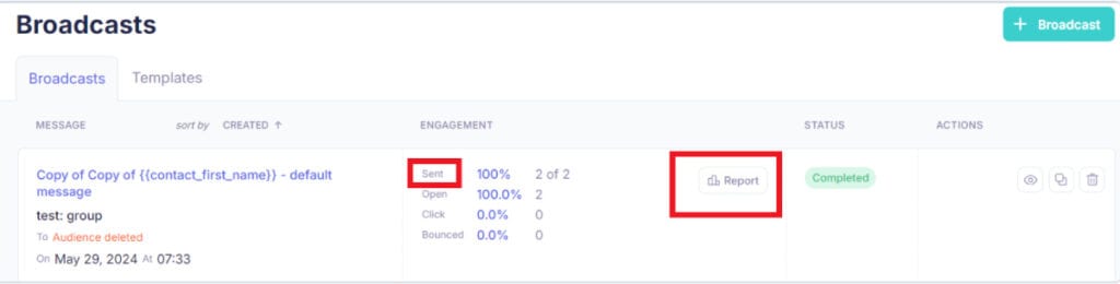 conversion rate analytics example