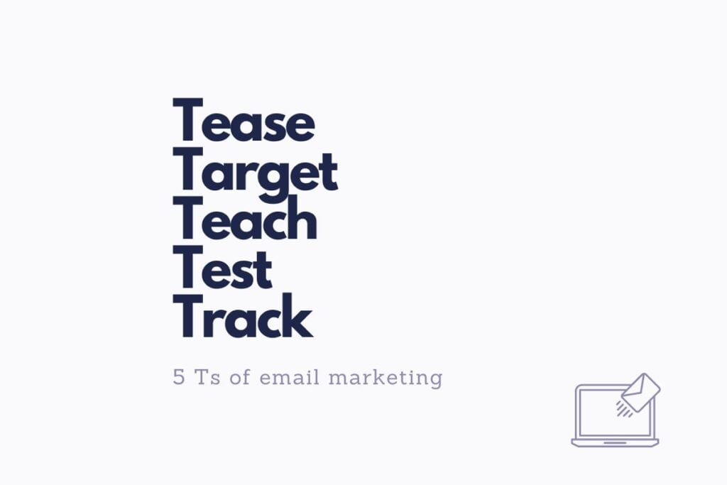 5 Ts of Email marketing
