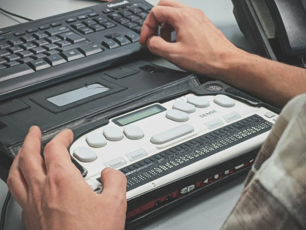Braille Screen Reader