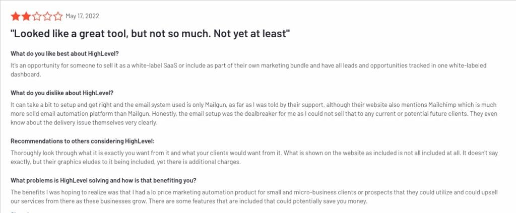 GHL Review