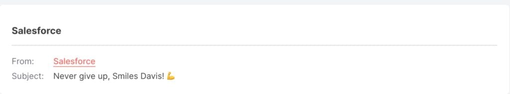 abandoned cart subject line example