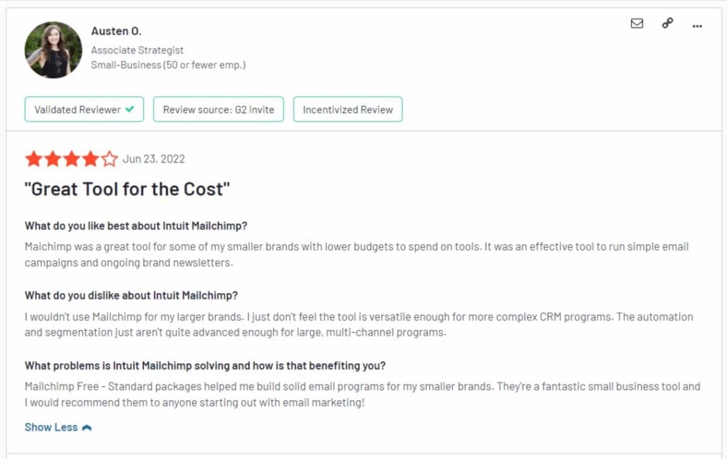 review - great tool - segmentation