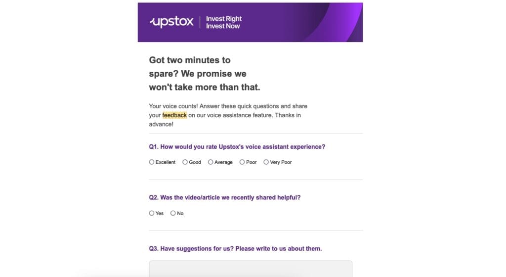 Example 3 - Upstox