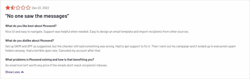 Moosend Review Screenshot-5