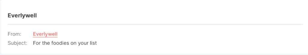 christmas sale email example