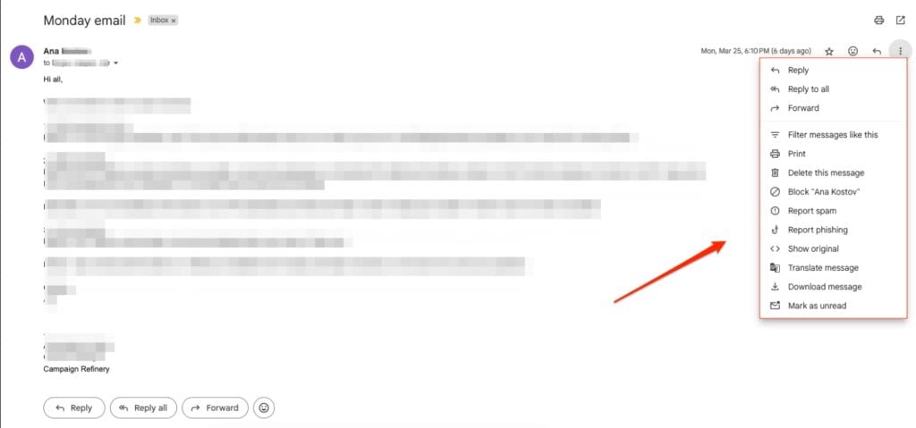 Gmail Email functions explained