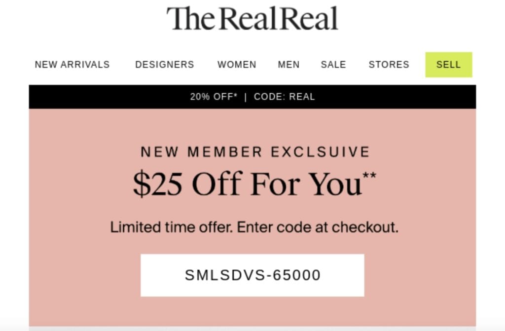 Email header design example