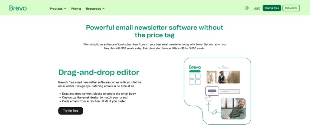 brevo newsletter image