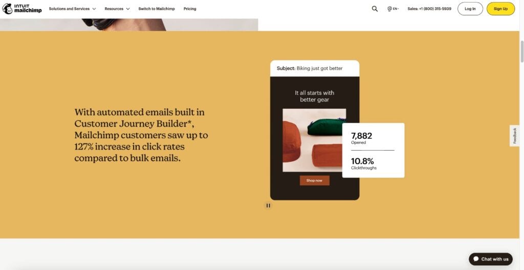 mailchimp automation stat