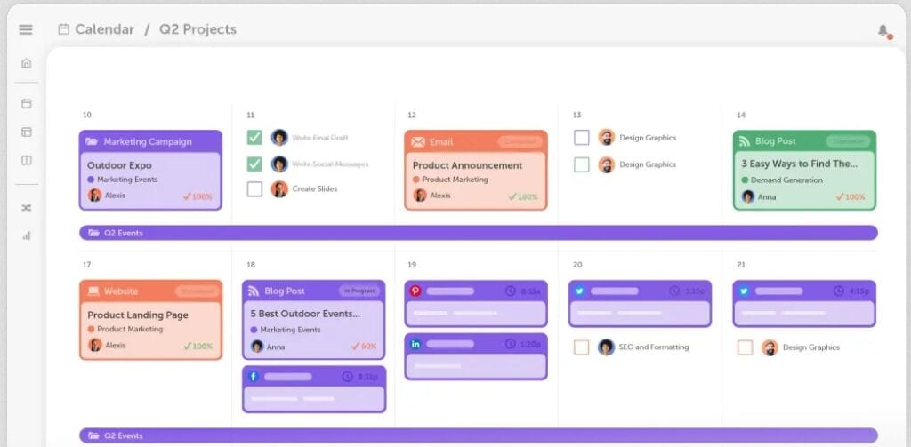 CoSchedule UI