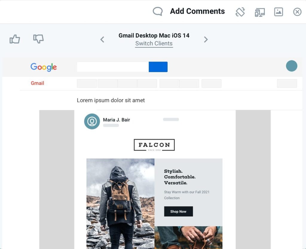 Email on Acid Preview Feature