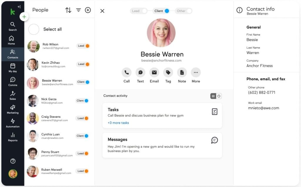 Keap CRM