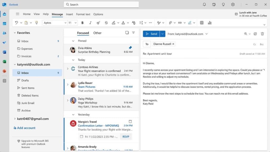 MS Outlook