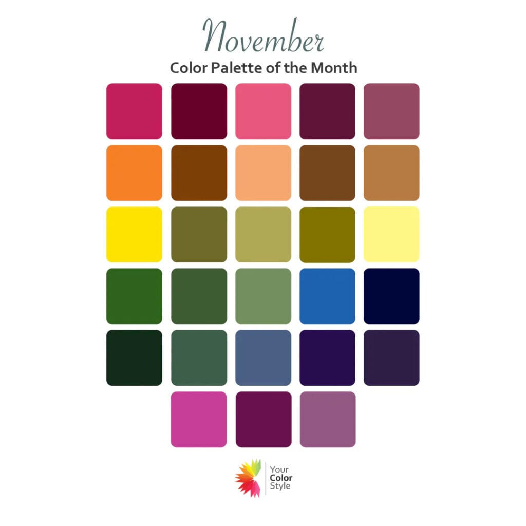 November Color Palette - Source
