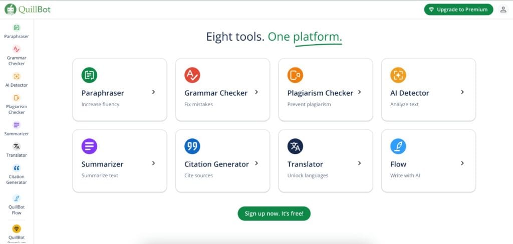QuillBot Features