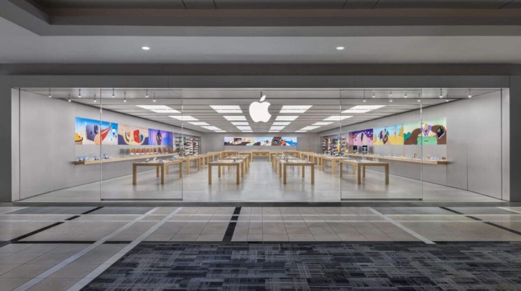 Apple retail store