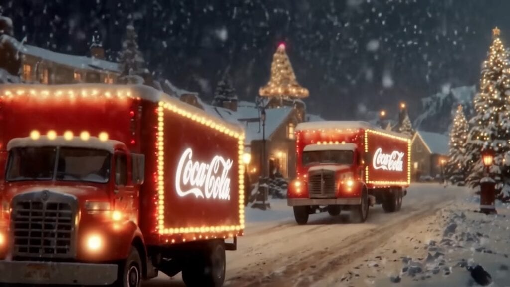 Coca Cola AI ad guerrilla marketing example
