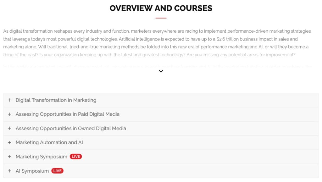 Cornell Marketing AI course