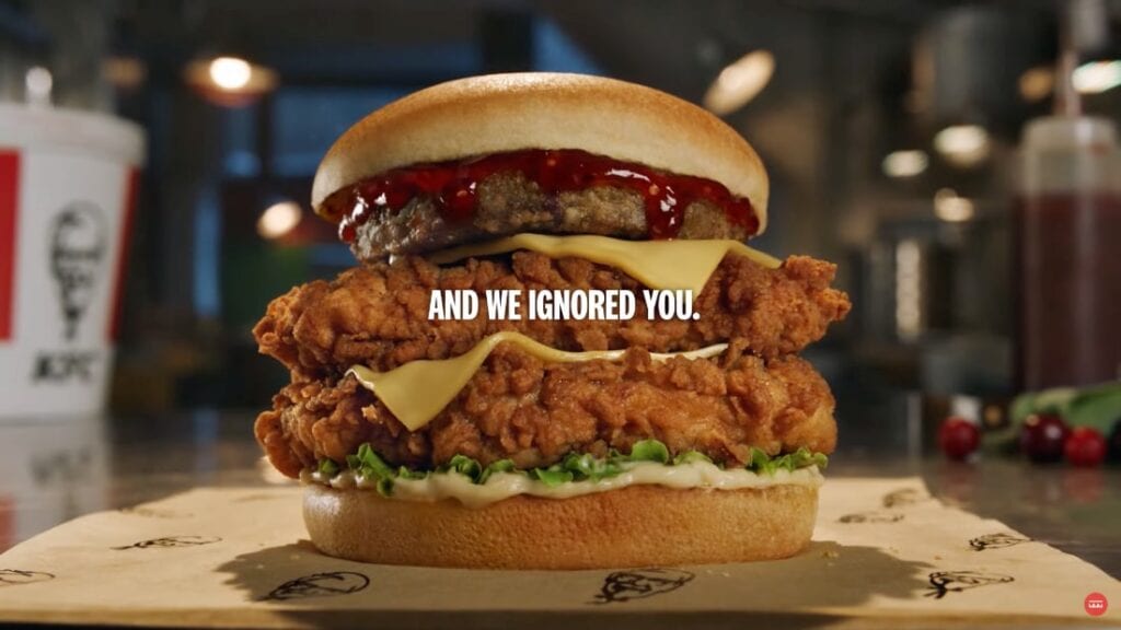 KFC No Turkey guerrilla marketing example