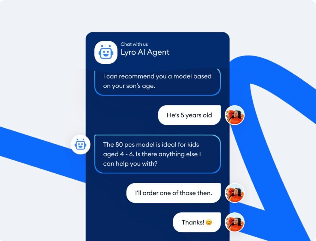 Chatbot example for conversational marketing