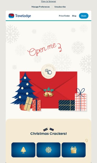 interactive email example