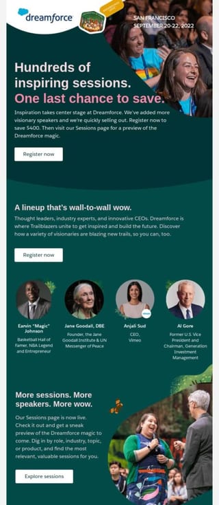 Salesforce Conference Invitation