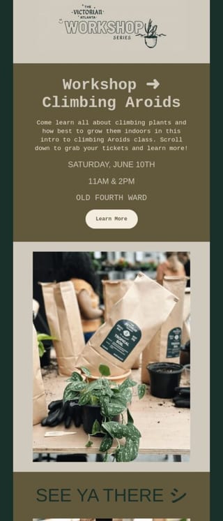 The Victorian Atlanta Workshop Invitation
