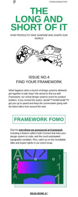 newsletter broadcast email example