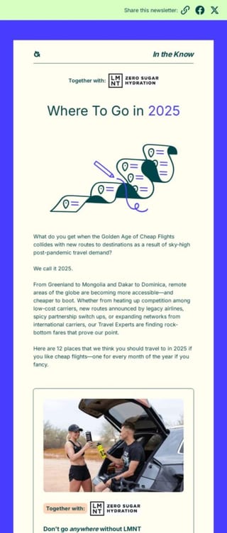 newsletter example