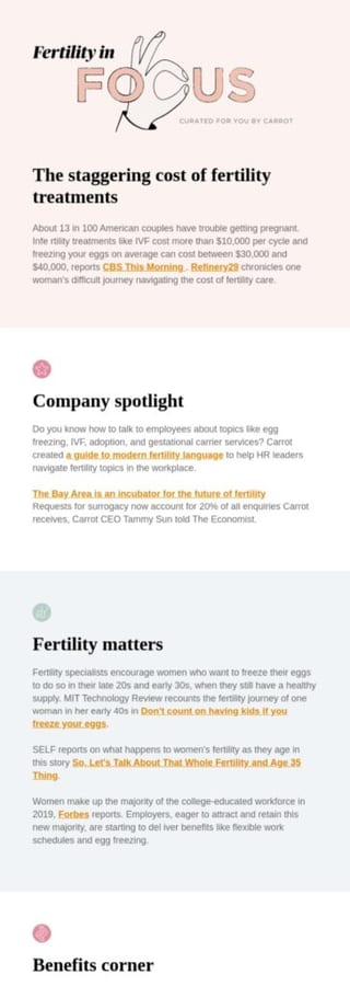 pharma marketing email newsletter