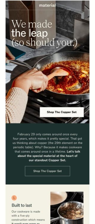 re-engagement email example