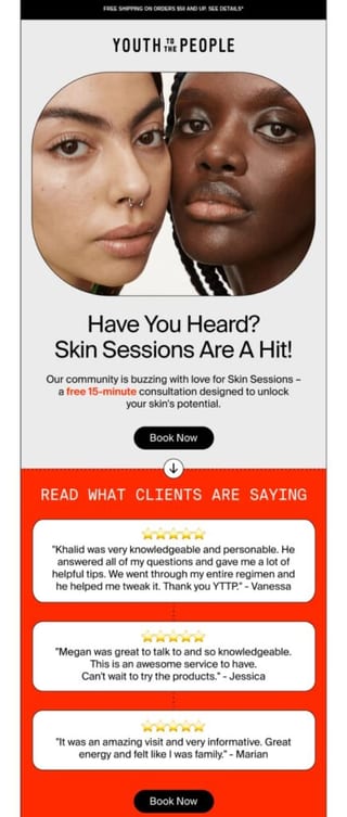 testimonial example