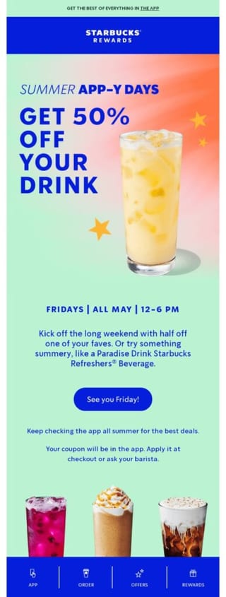 Starbucks geographic segmentation example